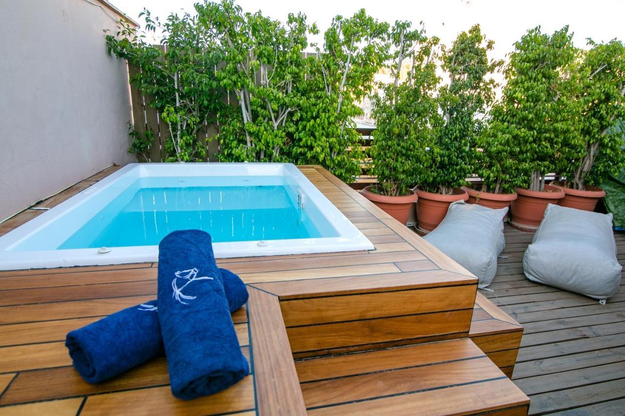 Beautiful Penthouse In Athens With Outside Jacuzzi Lägenhet Exteriör bild